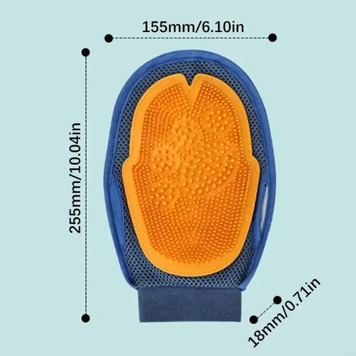 Toilettage pour animaux avec poils en caoutchouc souple 8mm pour Massage doux retrait efficace du pelage