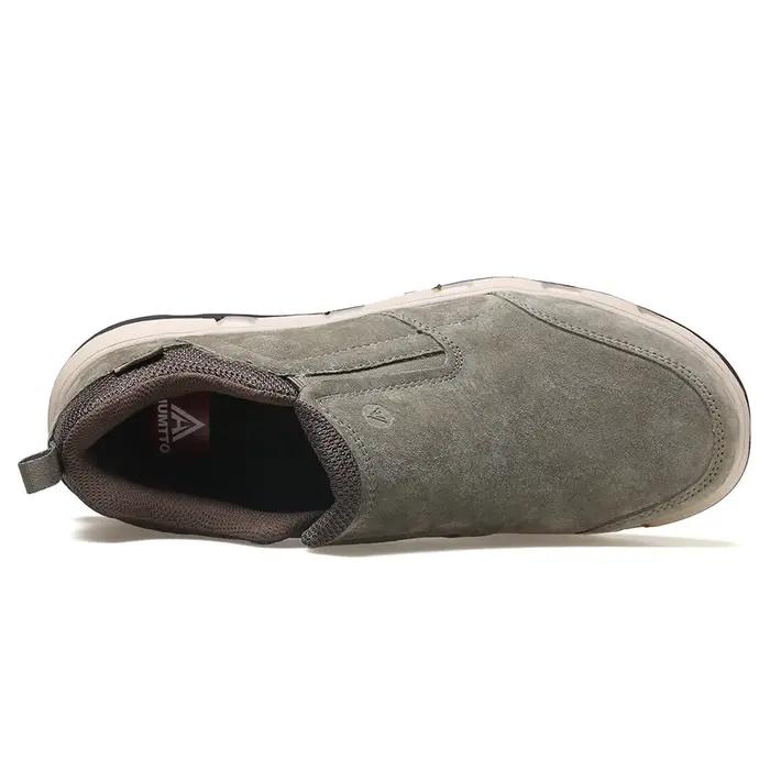 HUMTTO – chaussures de randonnée en cuir pour hommes, baskets de randonnée, de Camping, d'escalade,