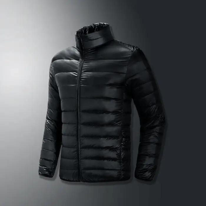 Automne et hiver ultra léger hommes doudoune d'oie blanche