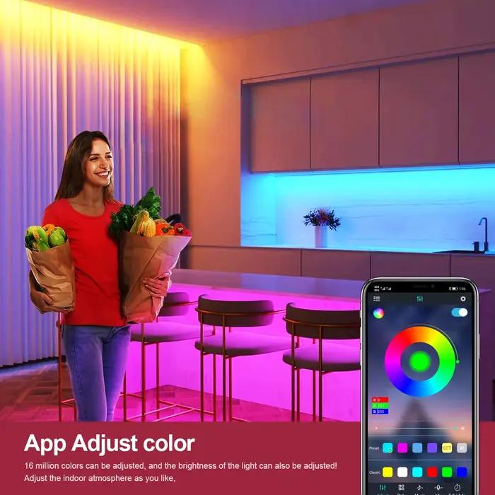 DC12V-24V 4 contrôleur de Pin Bluetooth Andrea RGB, 1 à 1 ou 1 à 2 contrôleur de RGB LED avec la tél
