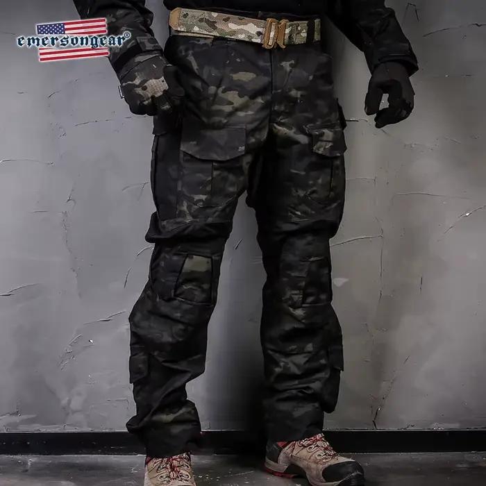 Pantalon tactique Emerson Gear G3 camouflage chasse - Cargo homme devoir tir professionnel qualité