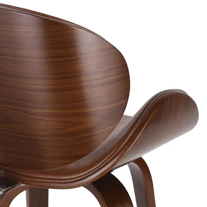 Tabouret de Bar à Comcussion Monté, 30 Pouces, Style Moderne du Milieu du Siècle, Brochure + CRACK