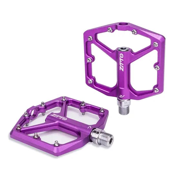 ZTTO vtt pédale plate ultralégère CNC alliage d'aluminium AM Enduro vélo roulements lisses 9/16 filetage
