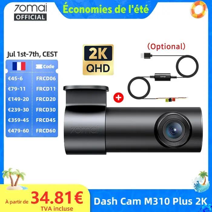 Caméra de tableau de bord 70mai M310 Plus 2K 1440P