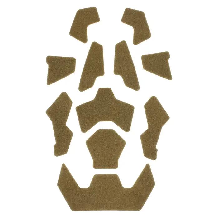 Kit 11 patches autocollants pour casque FAST tactique - Accessoires chasse tir et airsoft