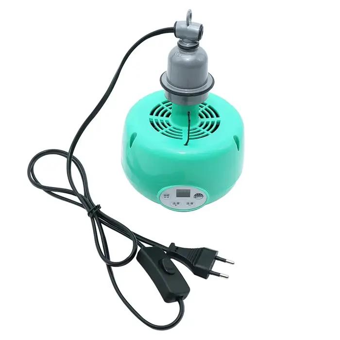 Régulateur de température thermostatique de poulet de lumière chaude d'animal de ferme de réchauffeu
