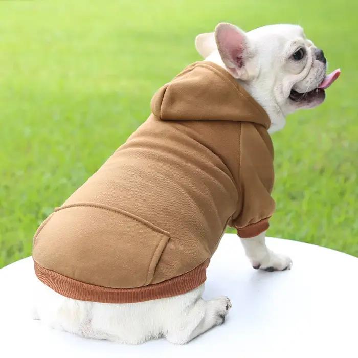 Sweat à capuche pour petits chiens