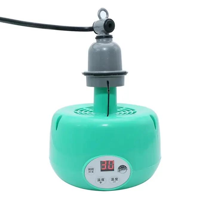 Régulateur de température thermostatique de poulet de lumière chaude d'animal de ferme de réchauffeu