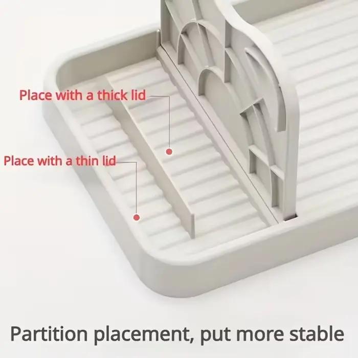 Support de cuillères et pince à pot multifonctionnel en silicone pour comptoir cuisine rangement élégant et pratique pour couvercles et couverts occasions spéciales