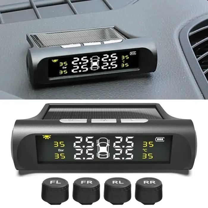 Systèmes d'alarme de sécurité automatique solaire TPMS