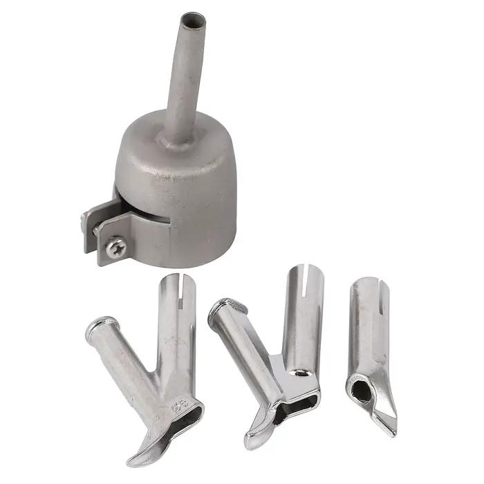 Buses de soudage à 4 vitesses pour vinyle Pvc plastique, buse de soufflage à Air chaud Triangle vite