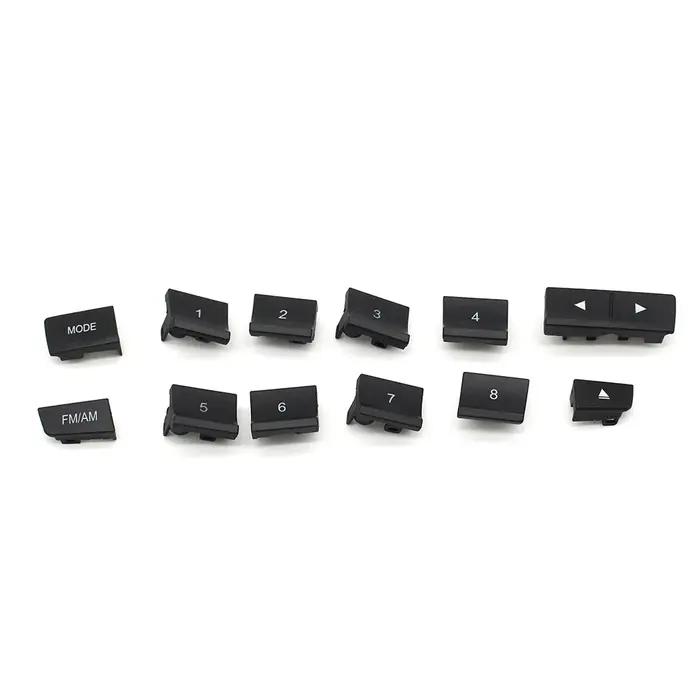 Couvercle de bouton de commutation à chiffres pour Console de tableau de bord avant de voiture, pour