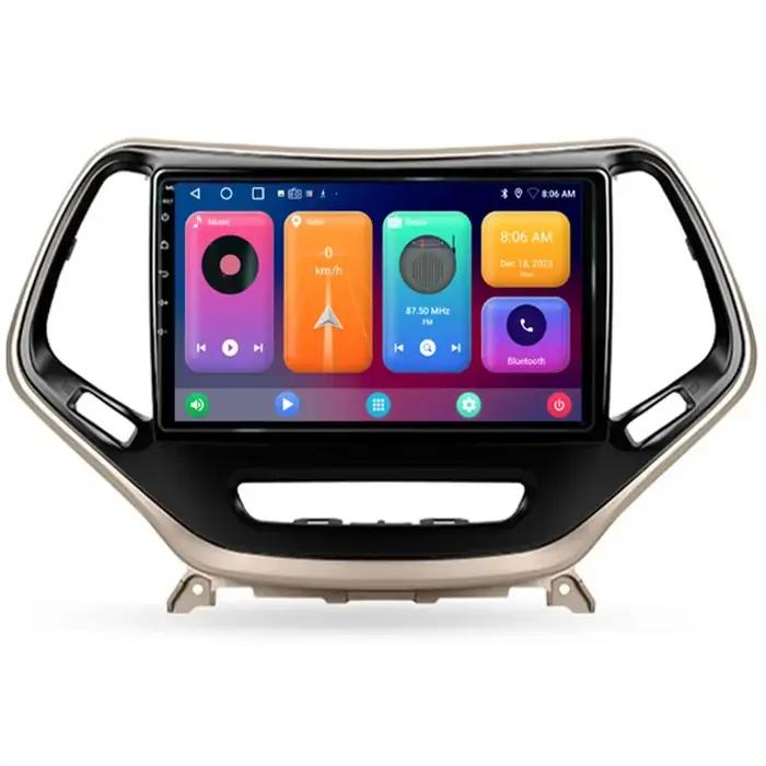 Autoradio Android 16 pour Jeep Cherokee 5 KL 2014 - 2018, écran de Navigation GPS, Carplay DVD No 2d
