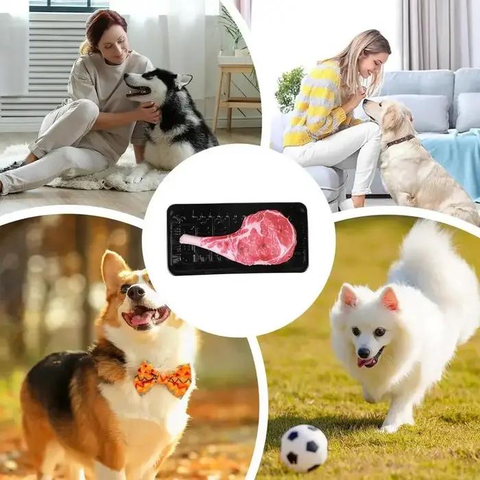 Jouet à mâcher interactif en peluche pour chiens de petite et moyenne taille