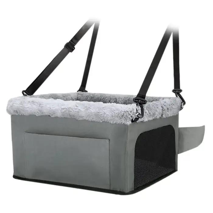Siège rehausseur pour chien de luxe compatible avec les petits chiens jusqu'à 20 lb