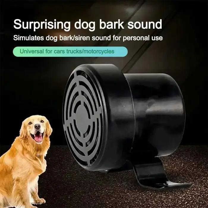 Klaxon universel pour voiture son d'aboiement de chien robuste antichoc klaxon de recul pour moto compatible avec divers véhicules sécurité et originalité pour homme et femme occasions spéciales
