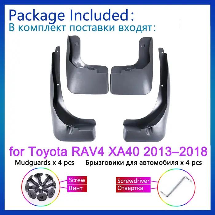 4x pour Toyota RAV4 RAV 4 XA40 2013 2014 2015 2016 2017 2018 garde-boue garde-boue garde-boue garde-