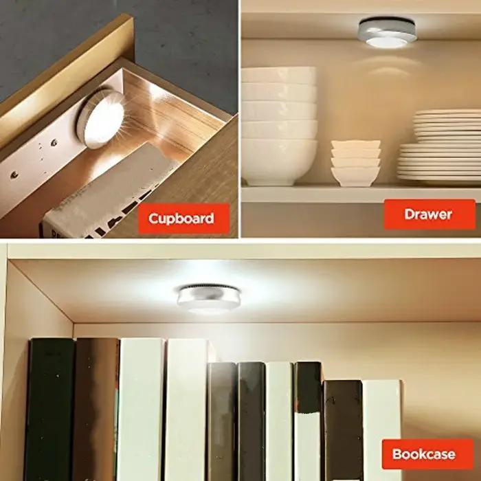 Armoire chambre escalier Mini Stonego tactile veilleuse cuisine sans fil LED armoire lumière aliment