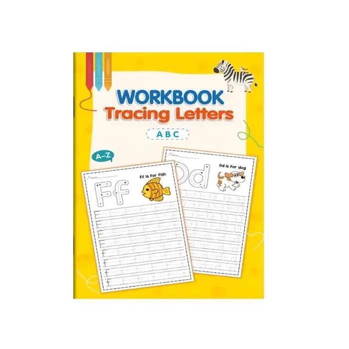 Cahier d'exercices de l'alphabet de A à Z sur 32 pages - Activités interactives d'apprentissage