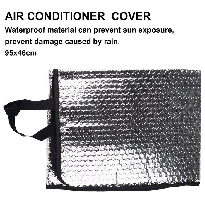 Housse de nettoyage pour climatisation exterieure moderne anti-pluie anti-poussiere anti-neige protection efficace maison occasions speciales