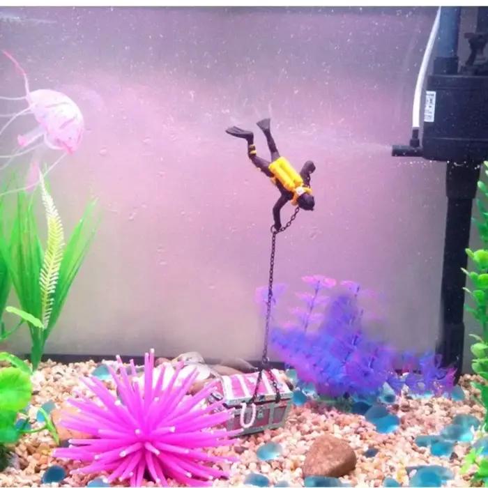 Décoration d'aquarium, trésor Frogman, aménagement paysager, trésor Pirate, décoration d'aquarium