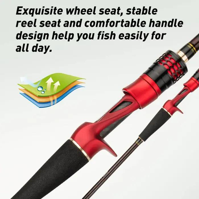 Canne à pêche poulpe canne à pêche gabarits 1.7m carbone H puissance canne à pêche bateau canne à pê