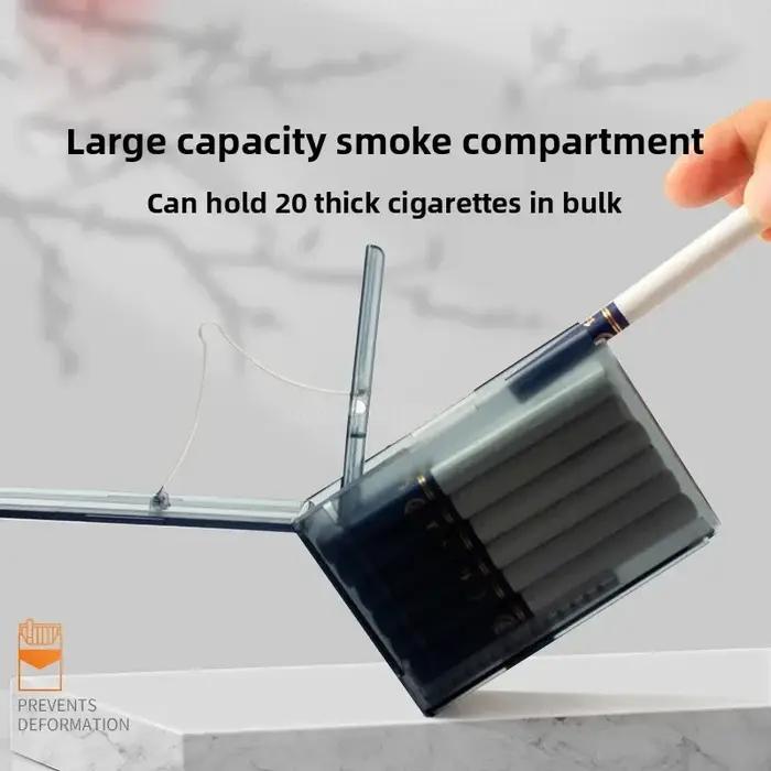 Distributeur automatique de cigarettes, boîtier en ABS translucide givré, résistant à l'humidité et à la pression, capacité de 20 cigarettes épaisses