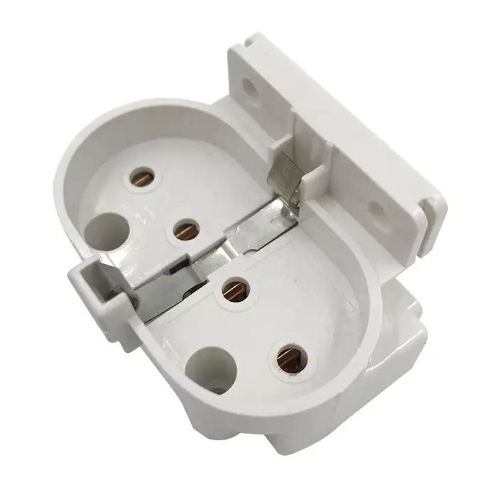 Base de lumière UV blanche 2G11, support de lampe en Tube PL H 2A 500V, convertisseur de douille de