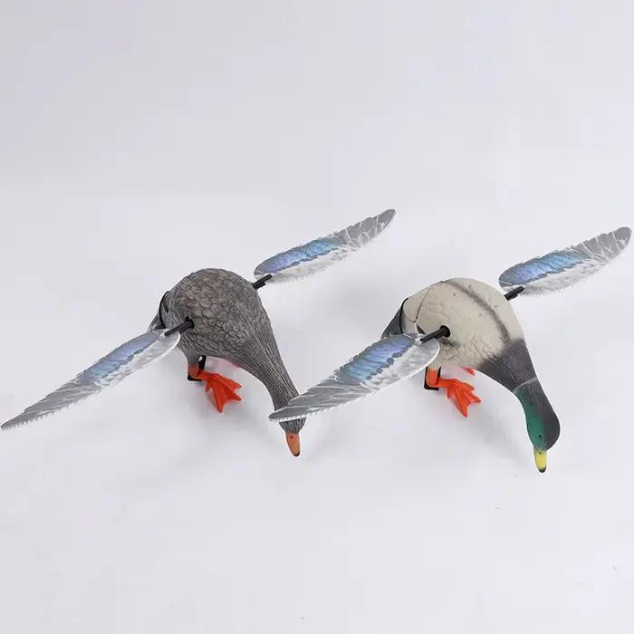 Leurre canard télécommandé mâle ou femelle - Décoy résistant à l'usure pour chasse au