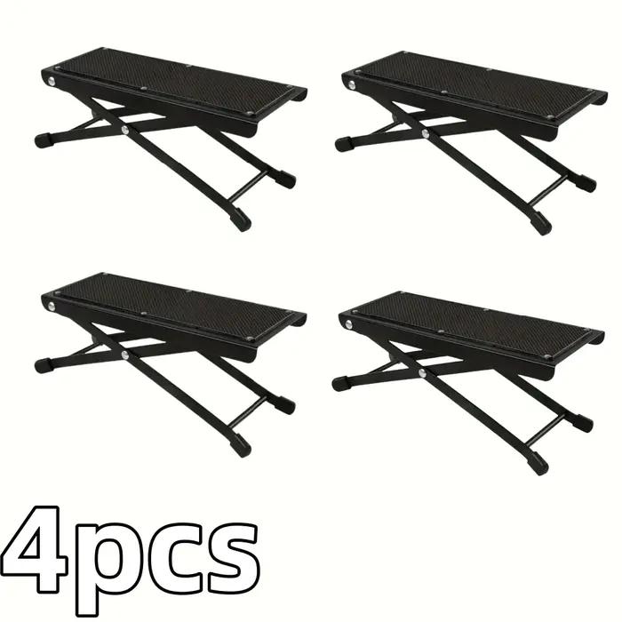 Repose-pieds pliable réglable à 4 niveaux de hauteur