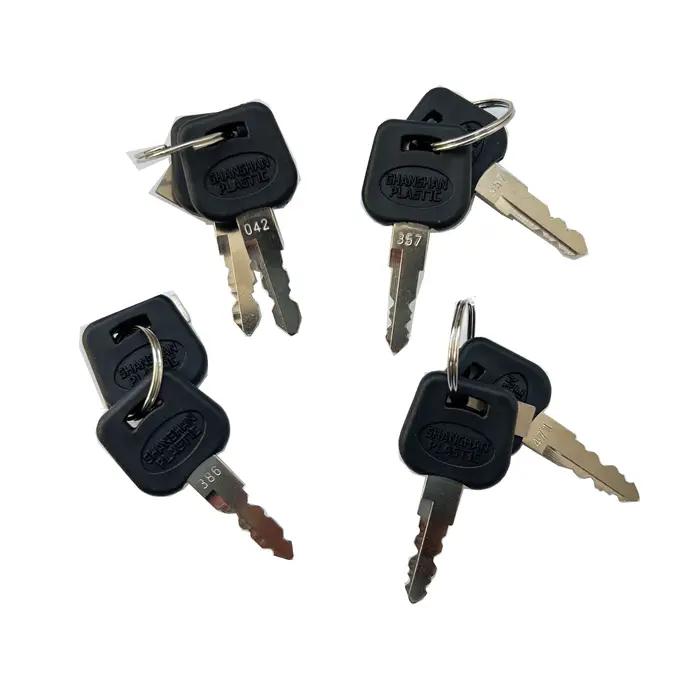 Clés de batterie Hailong, lot de 2, pour vélos électriques SHANSHAN et REENTION, pièce de rechange p