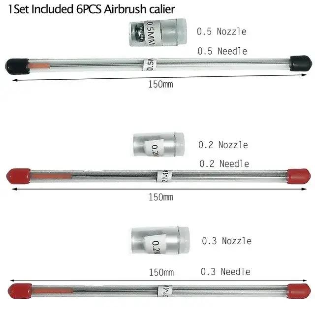 Onnfang – Pot de nettoyage d'aérographe 0.2/ 0.3/0.5mm