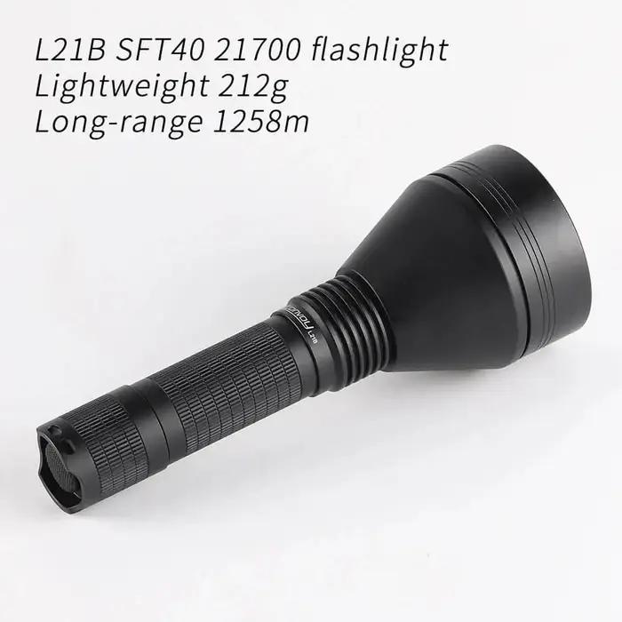 Convoy L21B SFT40 lampe de poche longue portée 12 groupes lampe de poche de chasse