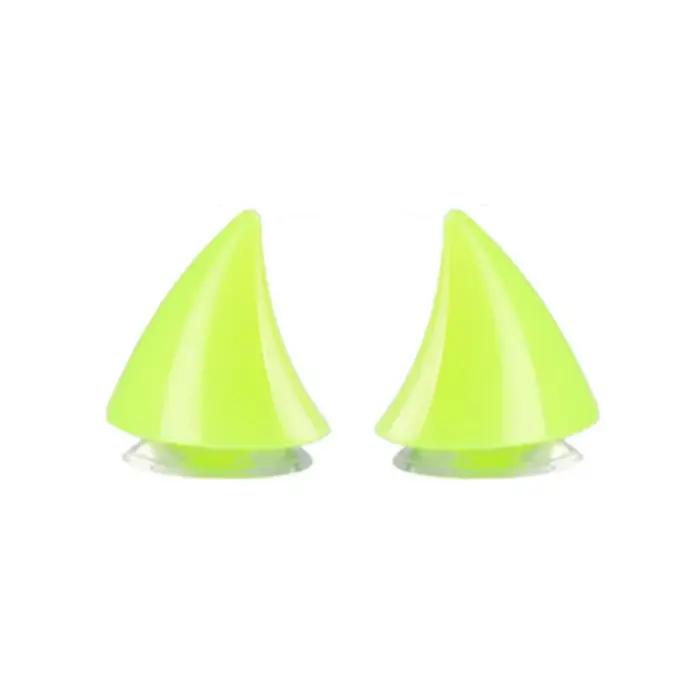 Paire de cornes de casque de moto