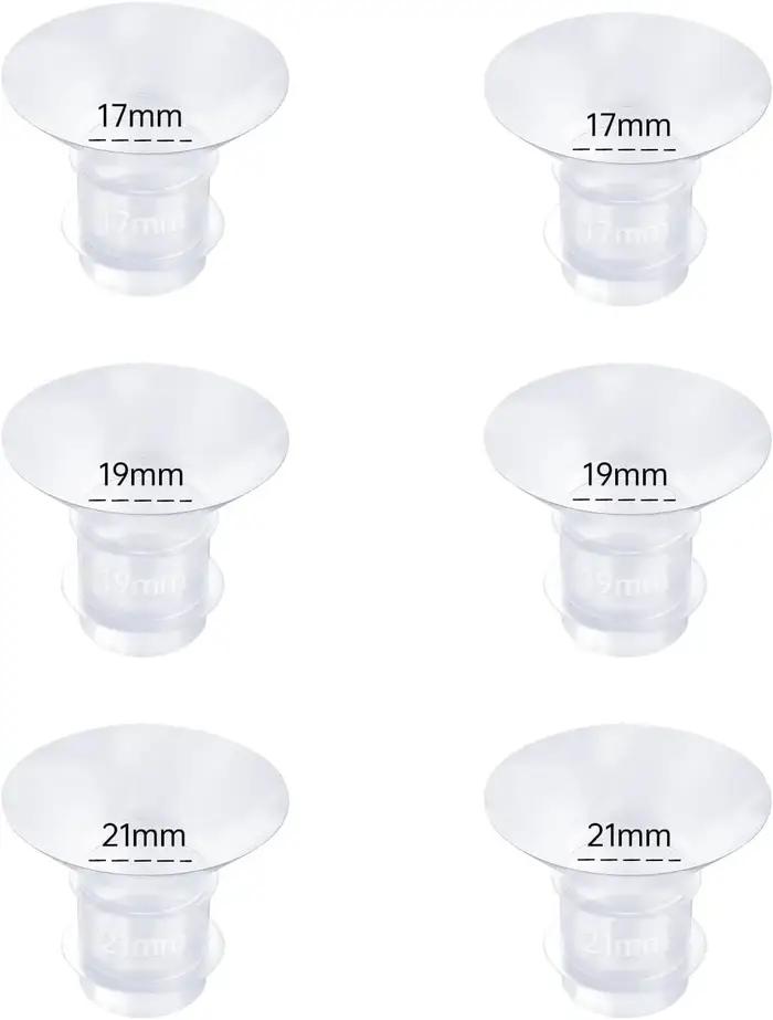 Inserts de bride 13/15/17/19/21 mm compatibles avec Momcozy S12/S12pro/S9/S9 pro