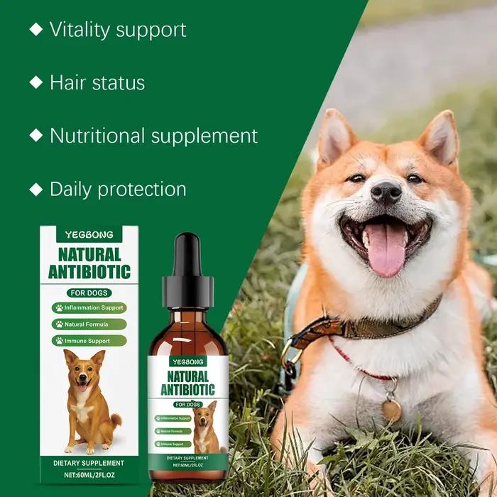 Supplément multivitaminique YEGBONG pour renforcer le système immunitaire de votre chien soulage l'inconfort de la peau améliore la santé générale des chiens occasions spéciales