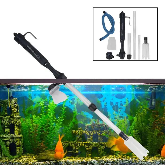 Filtre d'aspiration dissolvant de déchets sous vide, outils de nettoyage de gravier, tuyau d'aquariu