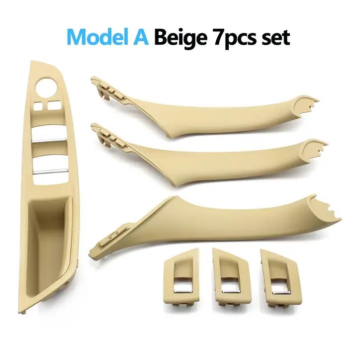 7 pièces ensemble LHD intérieur accoudoir porte tirer poignée panneau