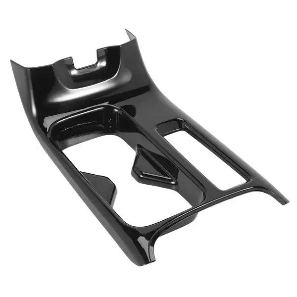 Autocollants noirs brillants pour console centrale de Honda HRV HR-V Vezel 2021 2022 améliorant l'apparence et offrant une protection durable