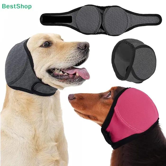 〔R〕Protège-oreilles pour chien (épaissis) pour le bruit et le bain - Protection imperméable avec capuche apaisante