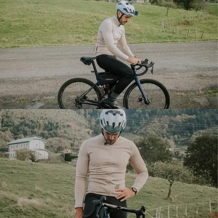 Ykywbike – maillot de cyclisme d'hiver pour hommes, vêtements de vélo en polaire thermique, vtt, man