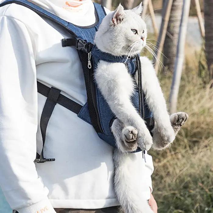 Sac pour Chien Respirant Confortable pour Tous Les Petits Chiens Occasions Extérieures Promenades Voyages