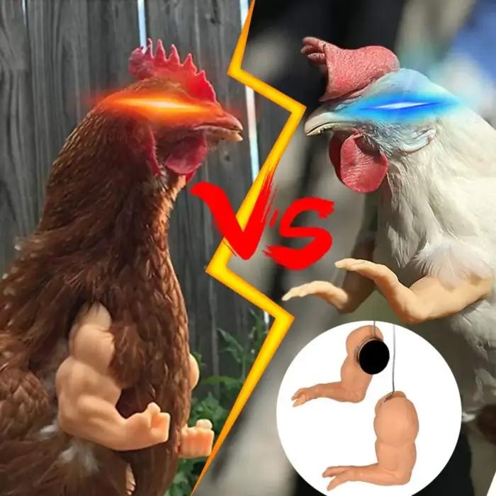 Bras de poulet de combat amusants