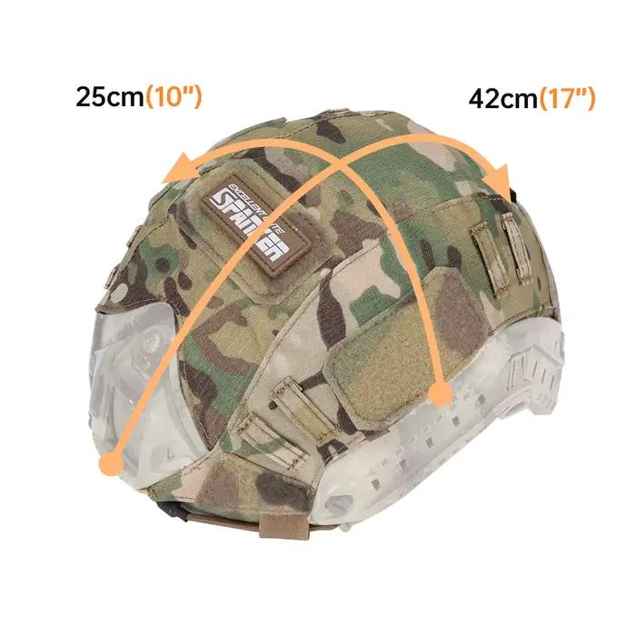 Couvre-casque tactique camouflage airsoft paintball wargame CS sport extérieur accessoire textile
