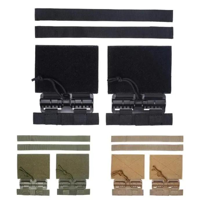 Boucles de libération rapide pour gilet tactique, accessoire MOLLE universel pour homme, sécurité en chasse occasions spéciales