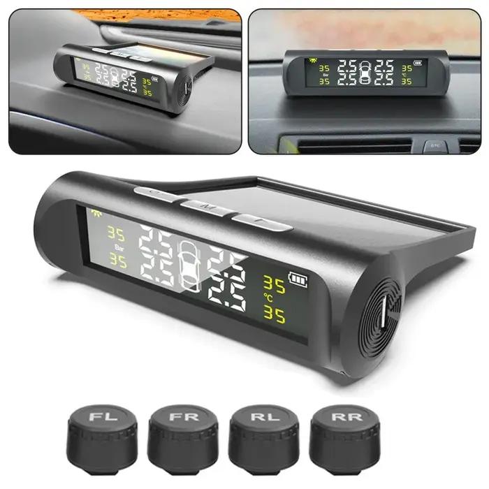 Systèmes d'alarme de sécurité automatique solaire TPMS