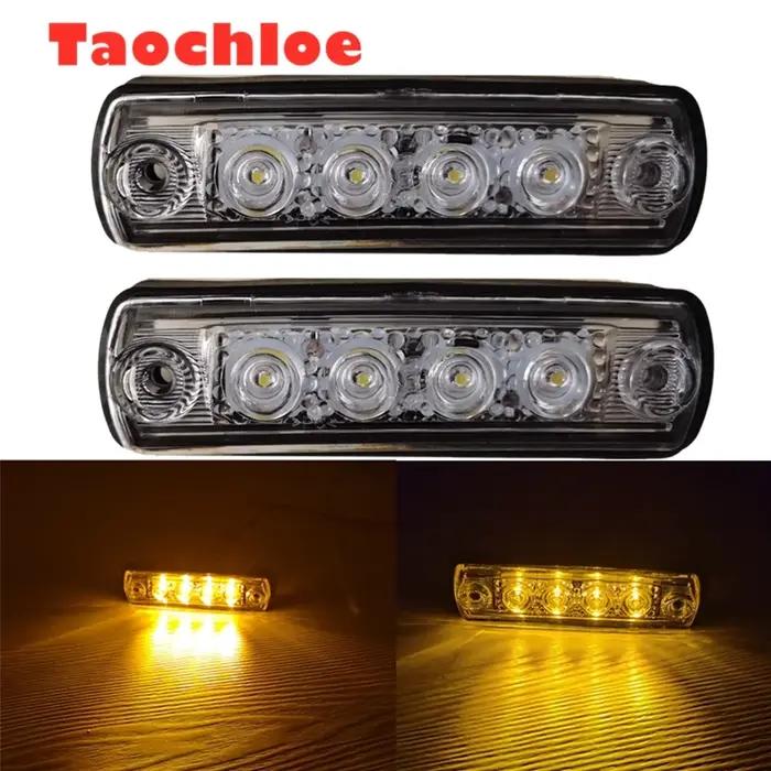 2/10 pièces 24V LED pare-soleil lumières pour MAN TGX TGL TGS camion pare-soleil lampe OEM 812526061