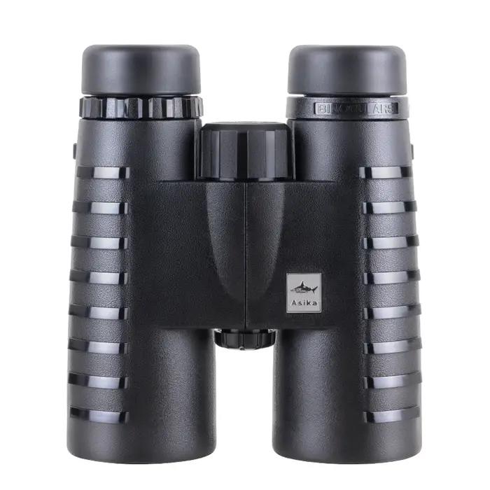 Jumelles de chasse Asika 10x42 HD BAK4 militaire haute puissance pour observation extérieure sports plein air