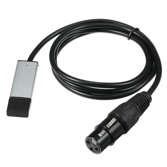Câble adaptateur petUSB vers DMX pour scène Chang