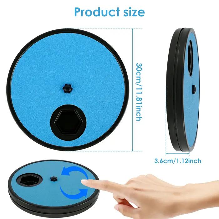 Planche à Gratter Ronde pour Chien Rotative à 360° avec Compartiments à Collation Jouet Interactif pour Animaux de Compagnie Occasions Spéciales Toilettage Enrichissement Éducatif